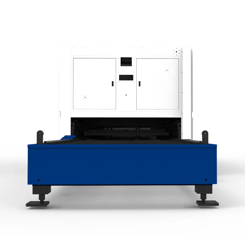 Высокоскоростной волоконный лазерный резак с полным ограждением (2)