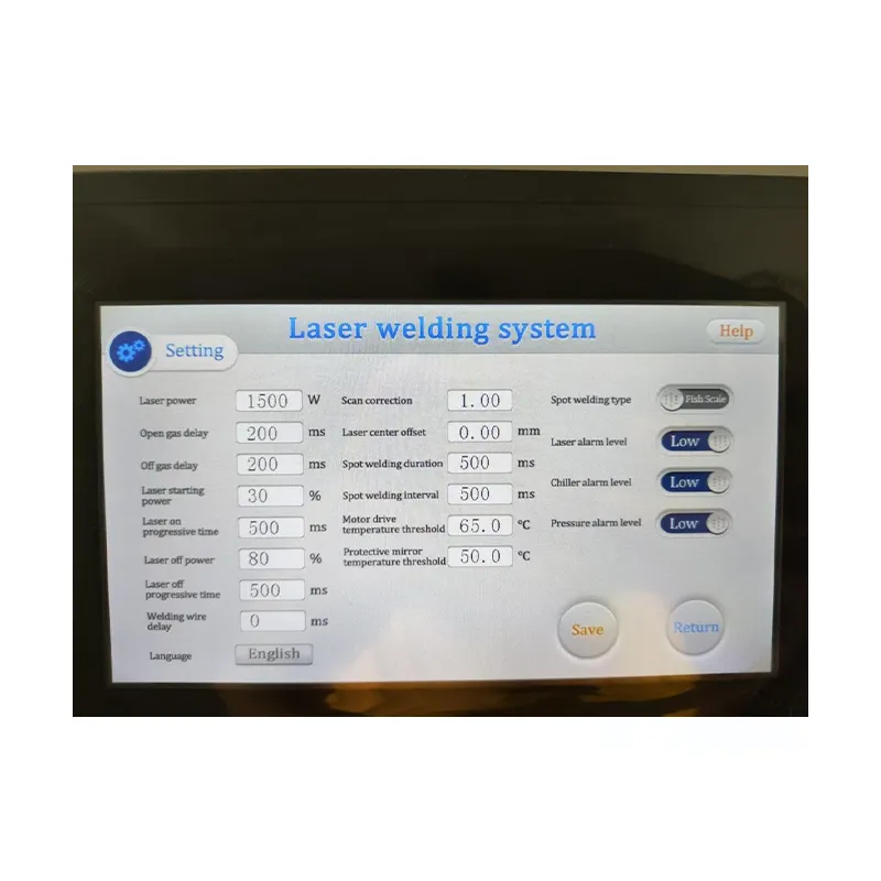 Ручной лазерный сварочный аппарат с воздушным охлаждением (8)